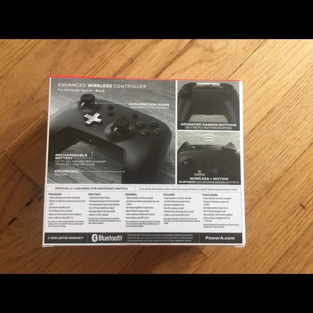 NIB! Nintendo Switch enhanced wireless controller